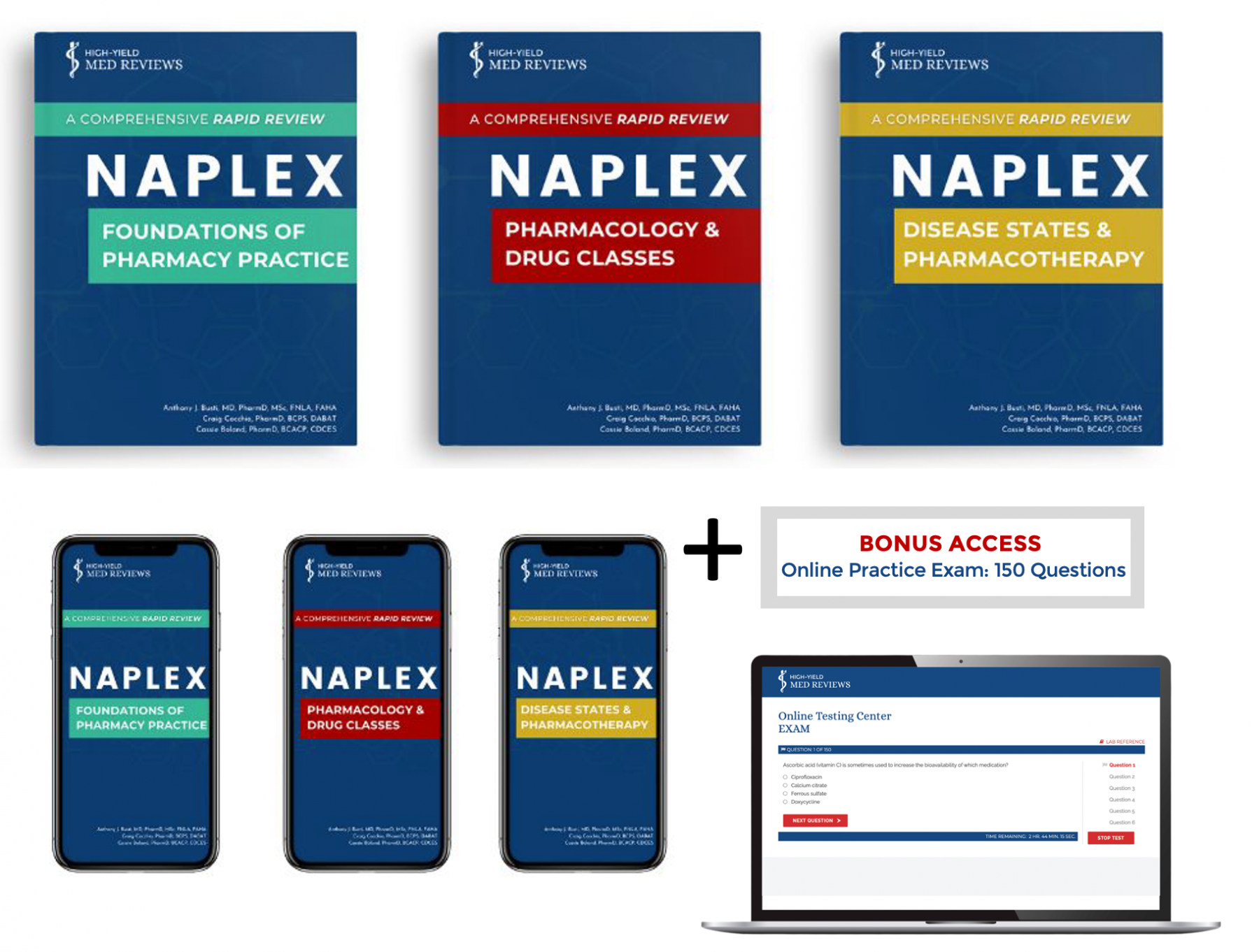 NAPLEX Rapid Review Books